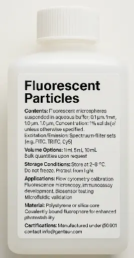 [ACFP2.5-30056-1] AccuCount Fluorescent Particles, Nile Red, 32µm (+/-2µm), 2.5x10^6/mL, 1mL