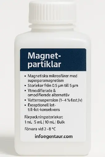 [CMX-10-10] Carboxyl Magnetic Particles, Crosslinked, 2.5%w/v, 1.0-2.0µm, 10mL